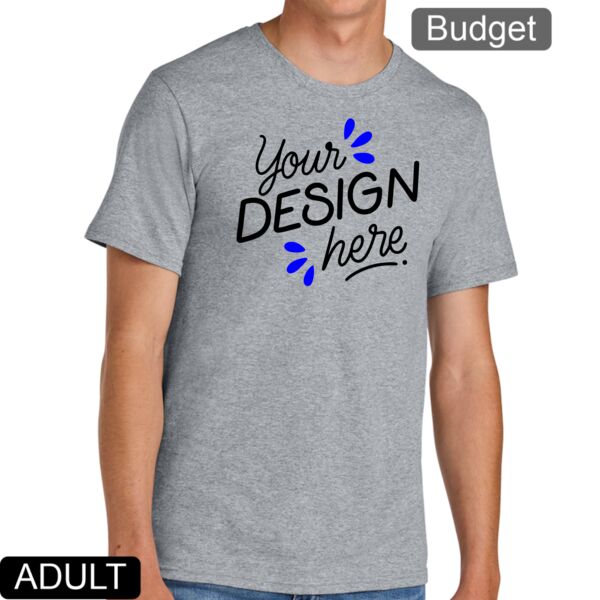 Adult Easy Cotton Tee 4.3 oz. 100% Cotton Thumbnail